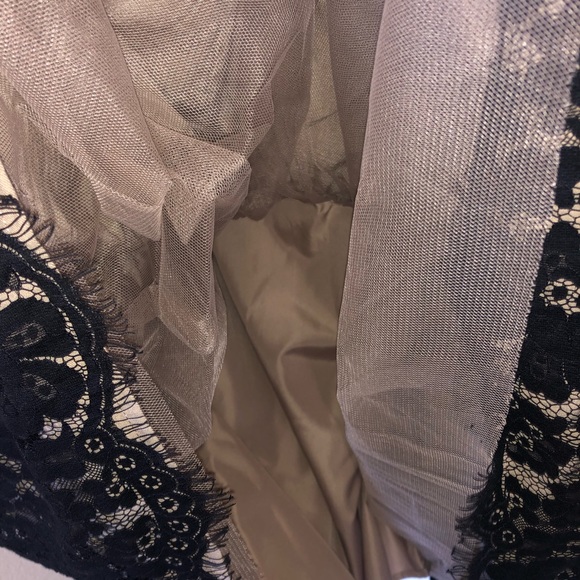 NWT Neiman Marcus for Target Women’s Strapless Party Dress Black and Tan Size 10 - Picture 9 of 9